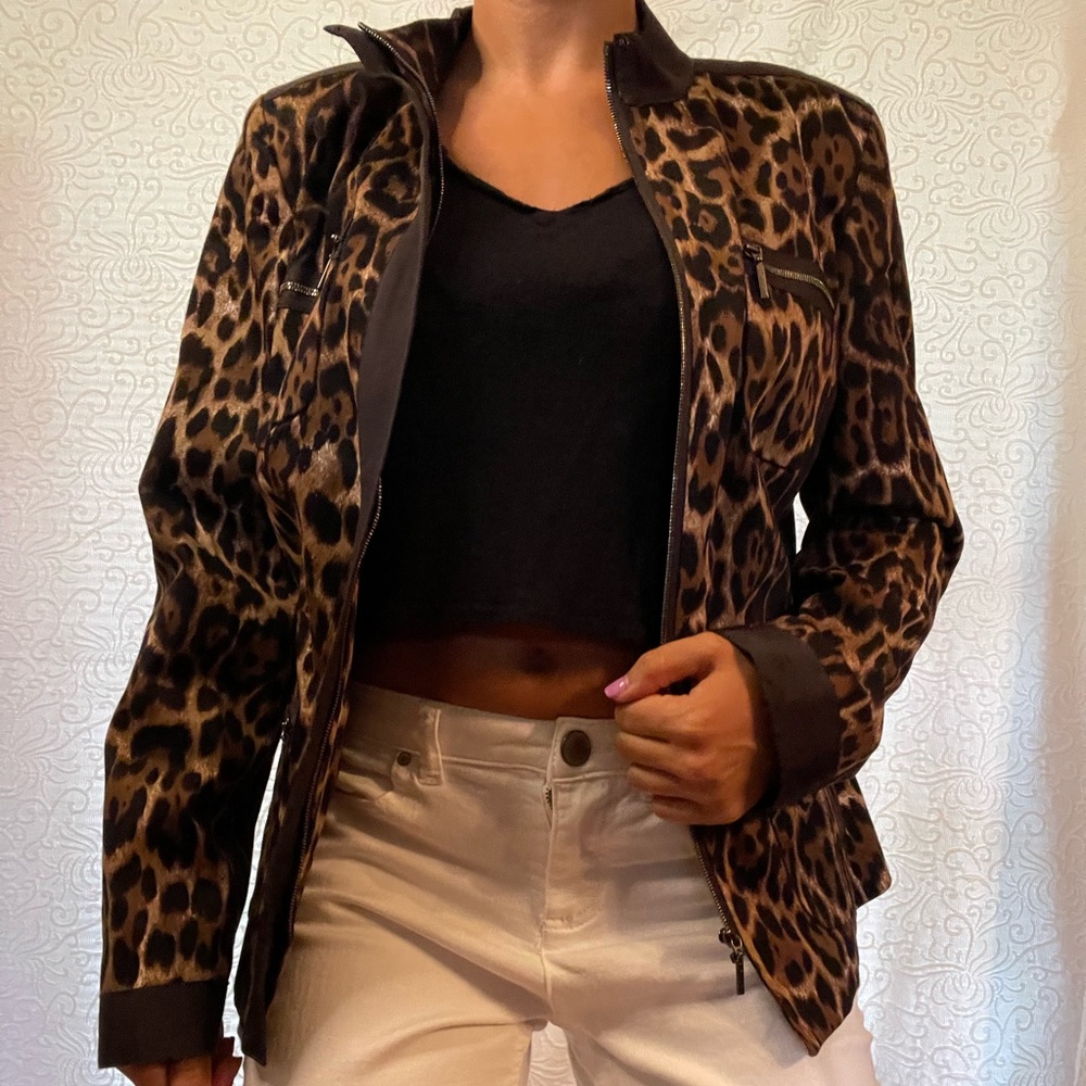 Cheetah Print Jacket